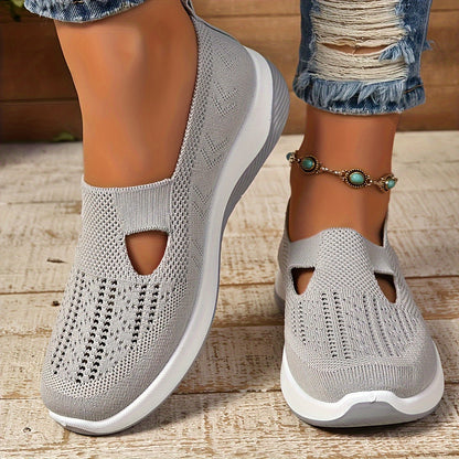Serilda - Luchtige slip-on sneakers met sleehak voor dames