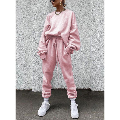 Dior - Tweestuks lounge set met oversized sweatshirt en broek met trekkoord