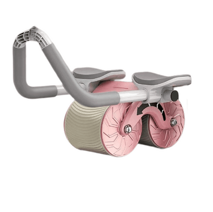 Ab roller met dubbele wielen en armsteunen
