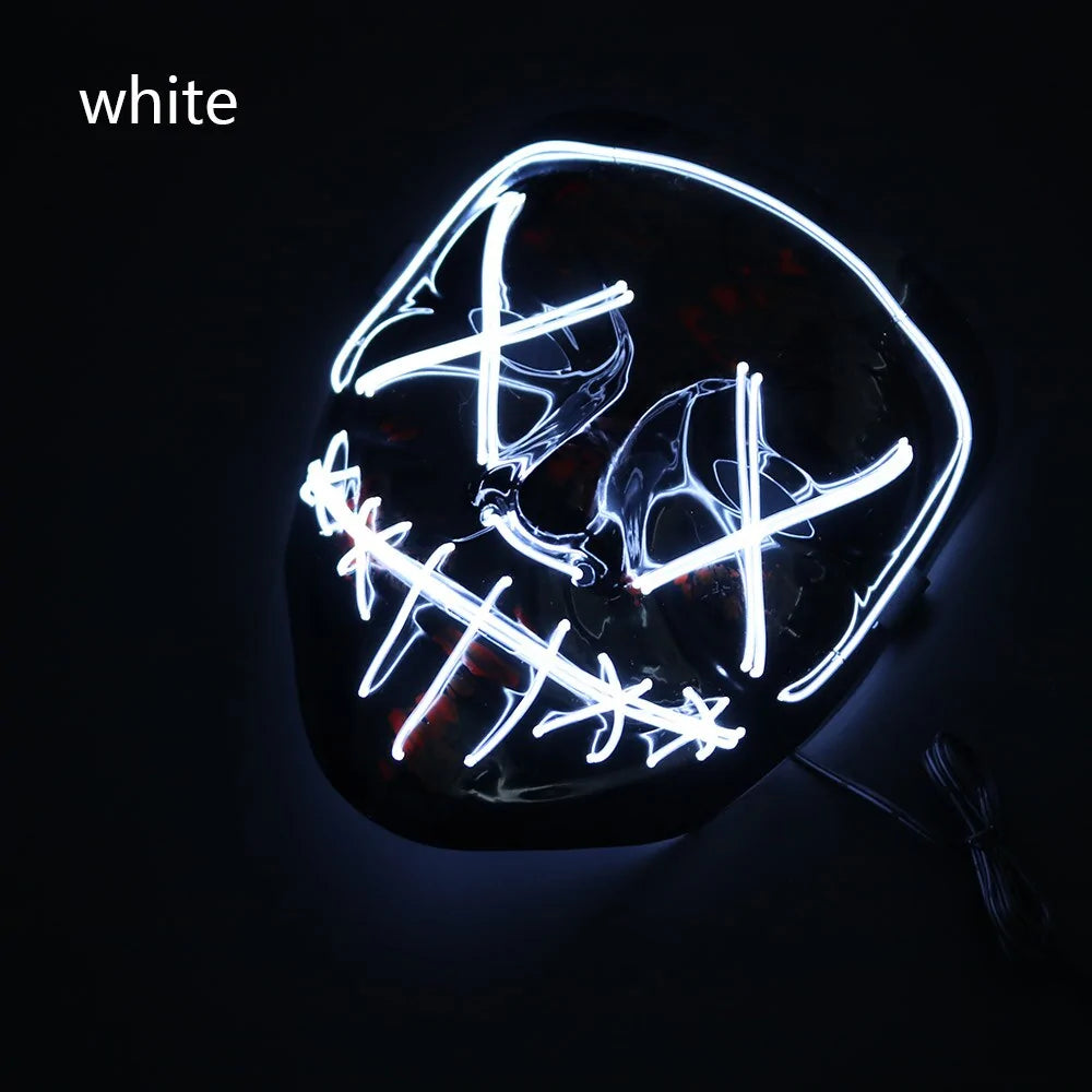 LED Halloween Masker