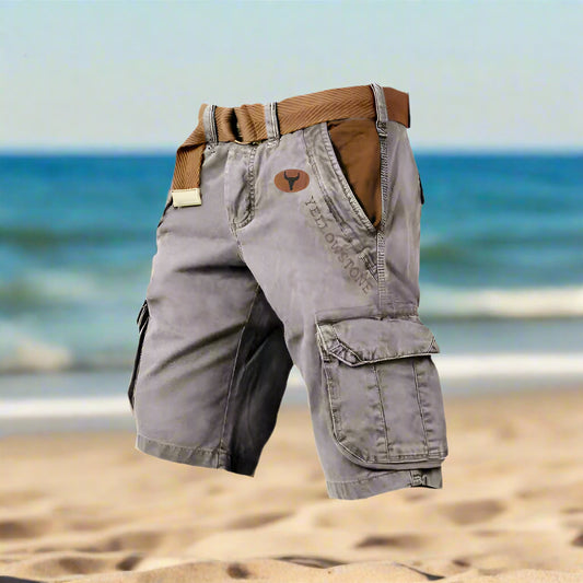 Jeroen – Cargo short met zakken voor heren