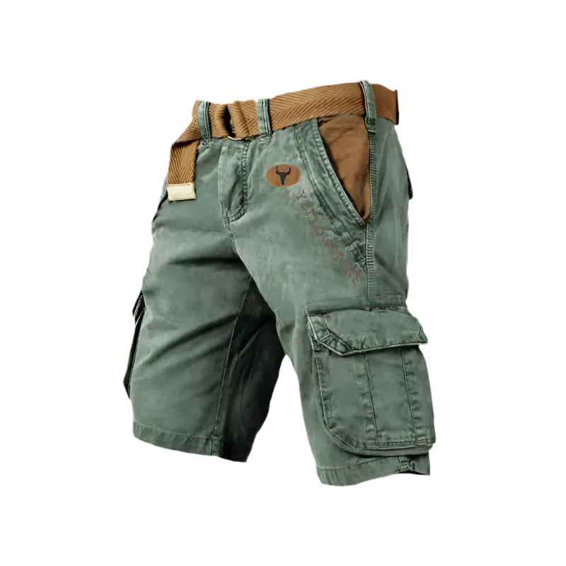 Jeroen – Cargo short met zakken voor heren