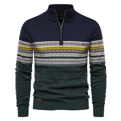 Mordechai - Heren half-zip trui