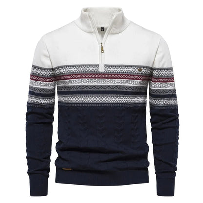 Mordechai - Heren half-zip trui