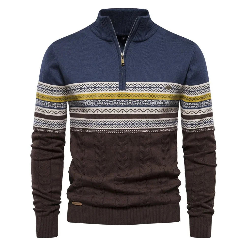 Mordechai - Heren half-zip trui