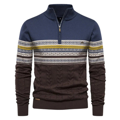 Mordechai - Heren half-zip trui