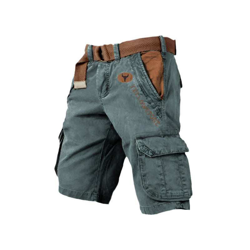 Jeroen – Cargo short met zakken voor heren