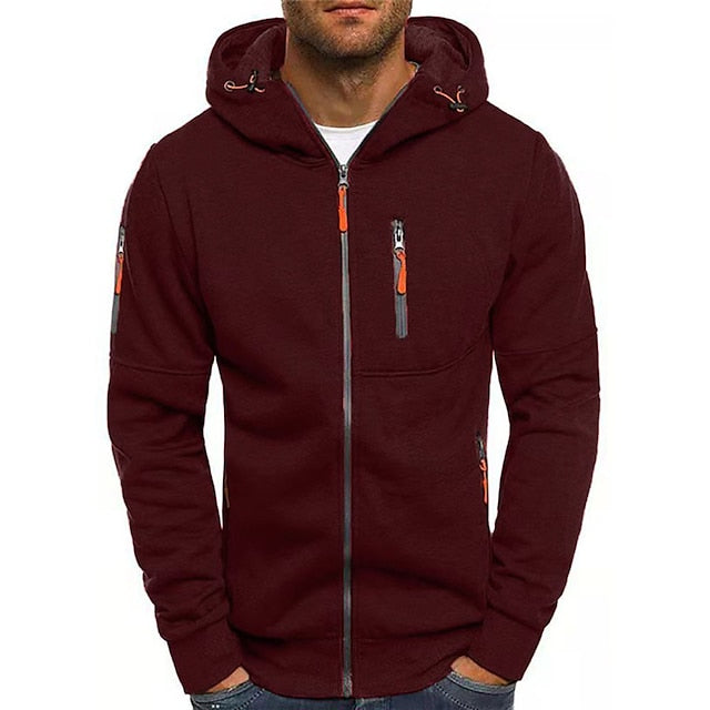 Winter hoodie vest mannen | Barbro