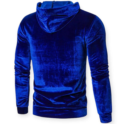 Wrigley - Luxe fluwelen fleece hoodie trui