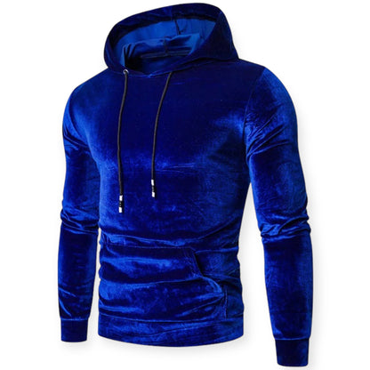 Wrigley - Luxe fluwelen fleece hoodie trui