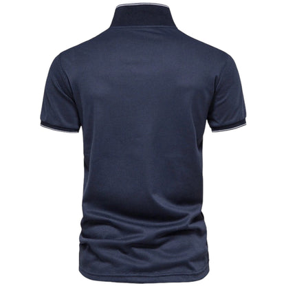 Gibbs - Poloshirt met open kraag