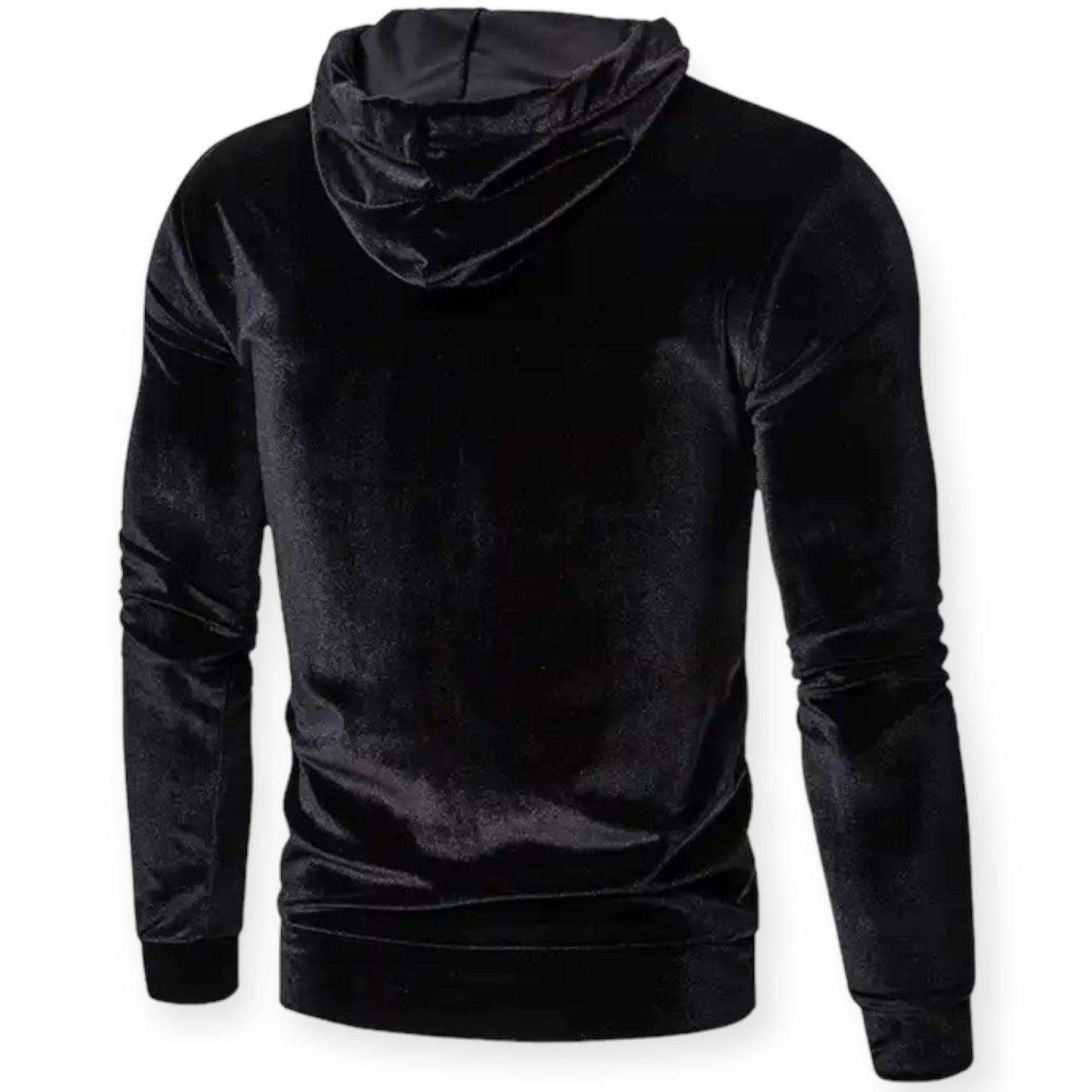 Wrigley - Luxe fluwelen fleece hoodie trui