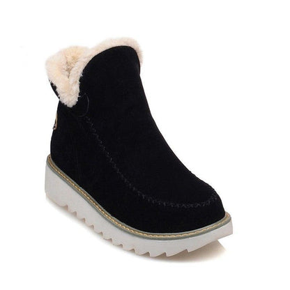 Maggie - Gepolsterde winter enkelboots voor dames