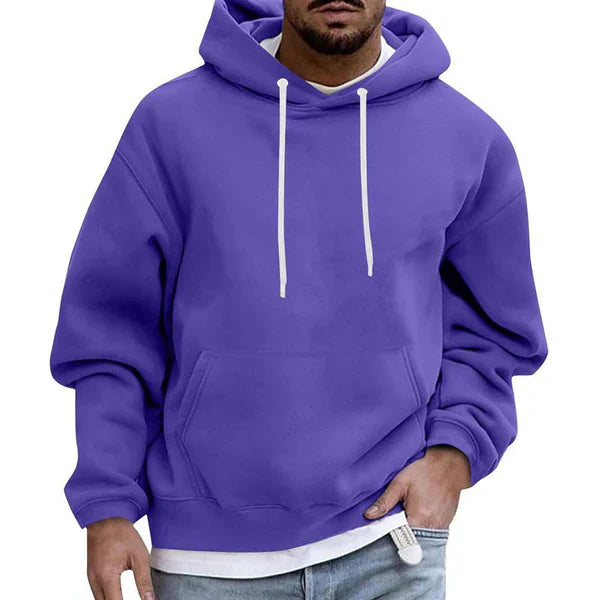 Azure - Herenoversized hoodie met trekkoord