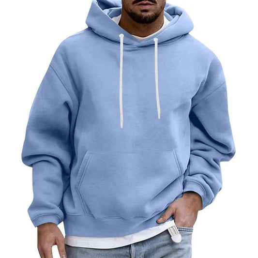 Azure - Herenoversized hoodie met trekkoord