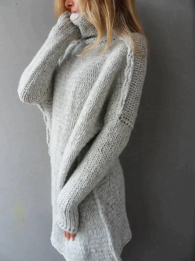 Carlita - Oversized Coltrui Gebreide Trui