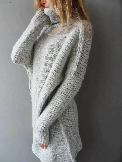 Carlita - Oversized Coltrui Gebreide Trui