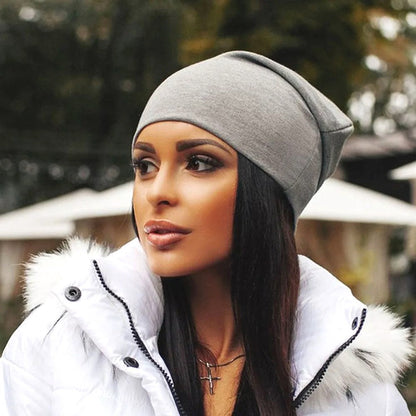 Tendai - Zachte stretch slouchy beanie voor vrouwen