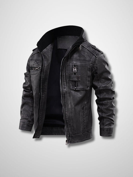 Elm - Heren vintage leren jas