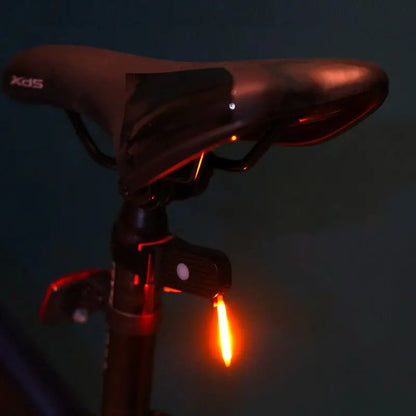 Dynamic LED fietslamp - Innovatief minimalistisch design singlespeed caferacer