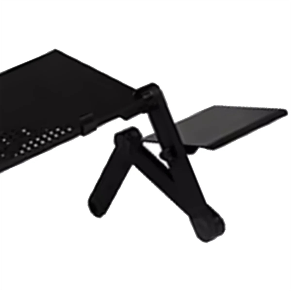 Verstelbare laptopstandaard met ventilatie en 360-graden draaibare basis