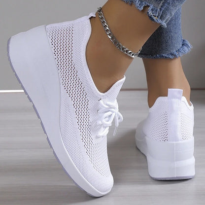 Mariel - Dames sneakers met ademende structuur