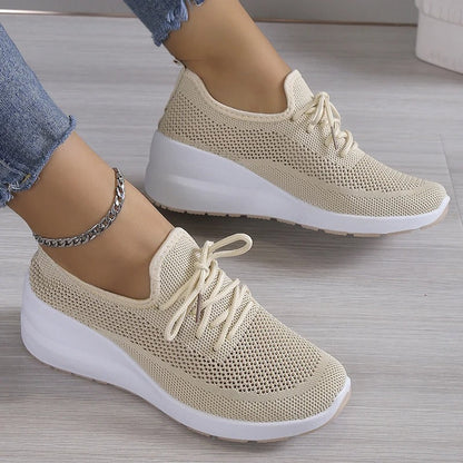 Mariel - Dames sneakers met ademende structuur