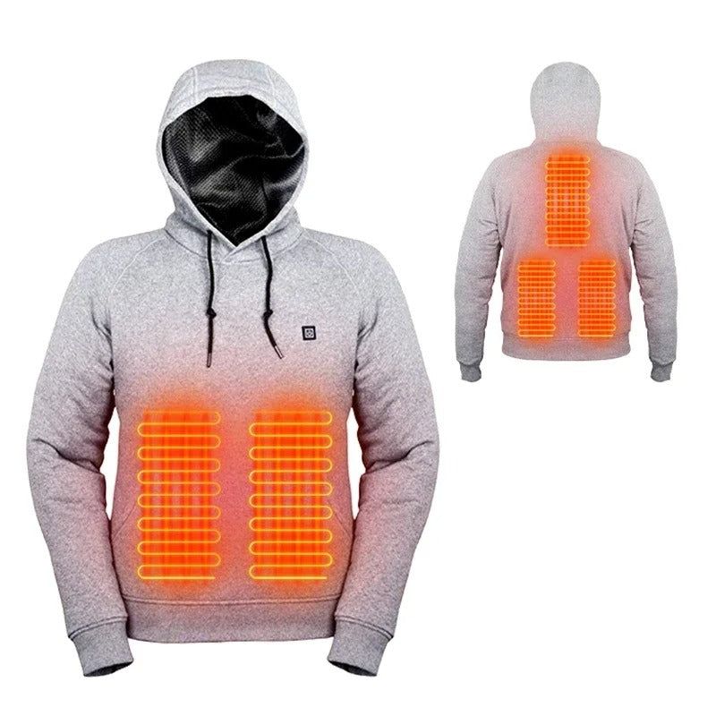 Waylen - Verwarmde hoodie met verstelbare temperatuurregeling