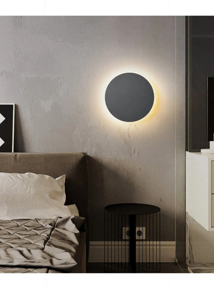 Moderne minimalistische LED wandlamp met aanraaksensor