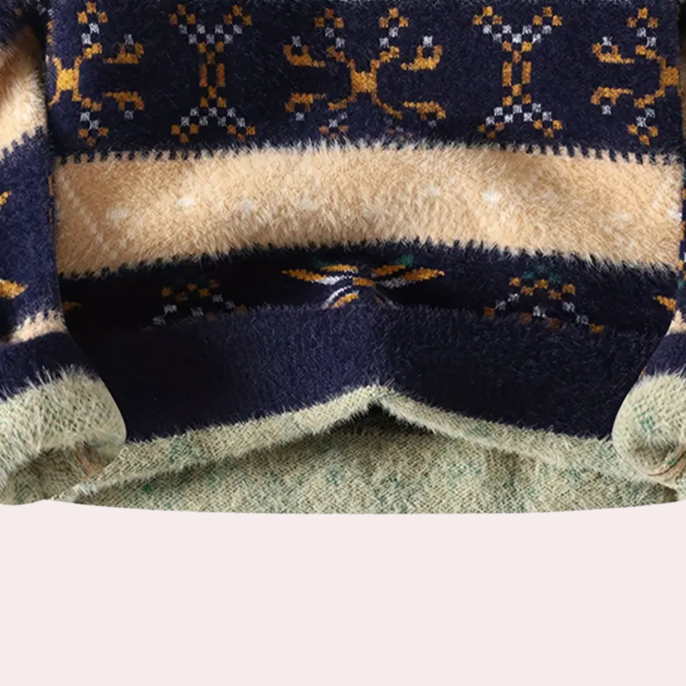 Whitaker | Luxe gebreide trui voor heren