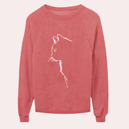 Cyrel - Casual trui met kattenprint voor dames