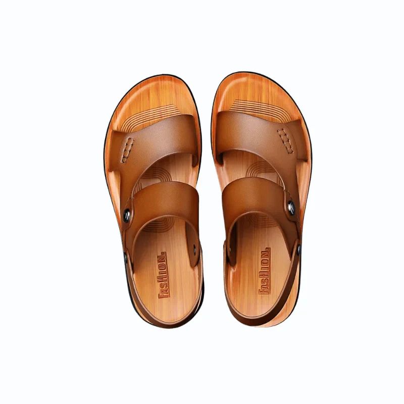 Vidar | Heren slide sandalen met gevormde pasvorm