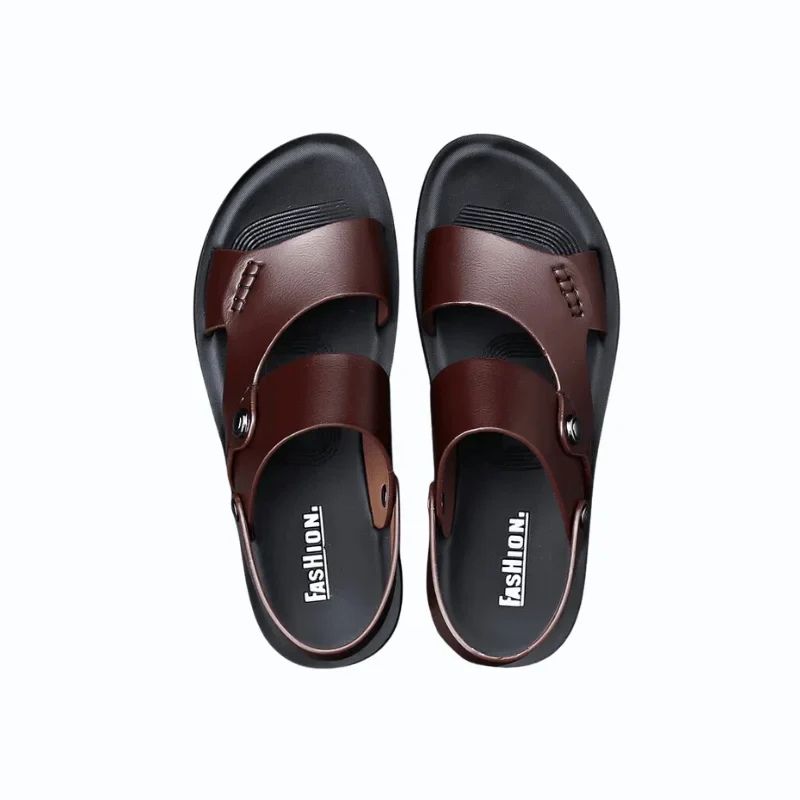 Vidar | Heren slide sandalen met gevormde pasvorm