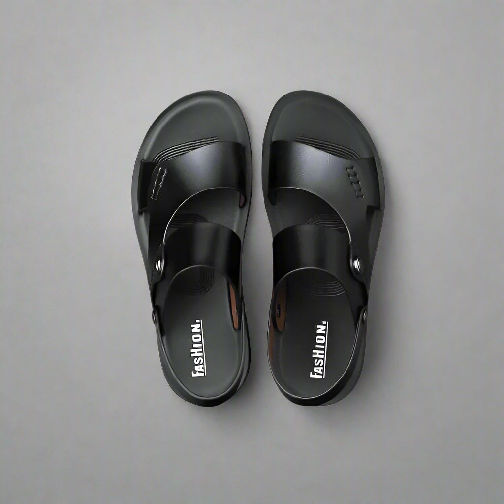 Vidar | Heren slide sandalen met gevormde pasvorm
