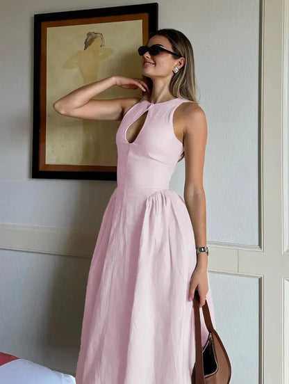 Alfea - Zomerjurk met v-hals