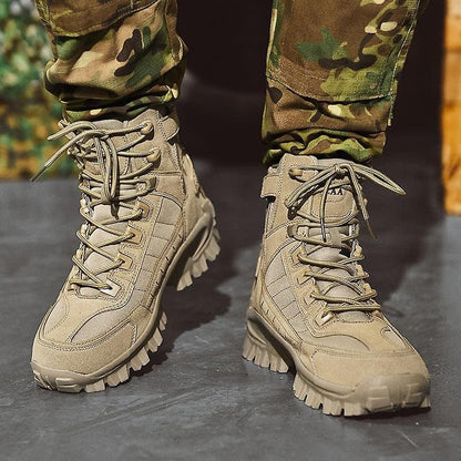 Otto - Tactische heren kisten miltaire camouflage laars