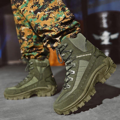 Otto - Tactische heren kisten miltaire camouflage laars