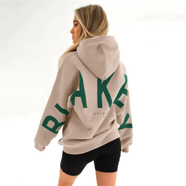Dorota - Oversized dames hoodie met statement print