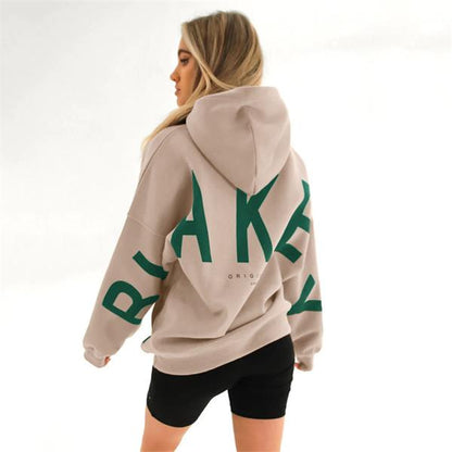 Dorota - Oversized dames hoodie met statement print