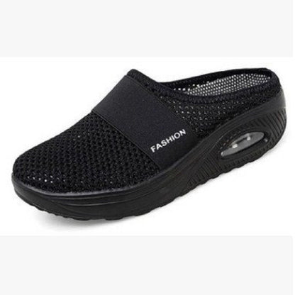 Rivka - Dames instapper met ademend mesh