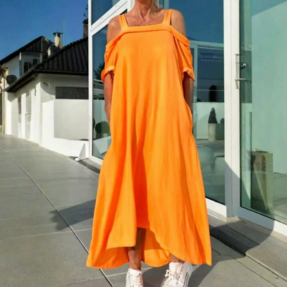Basia - Losvallende off-shoulder zomerjurk voor dames