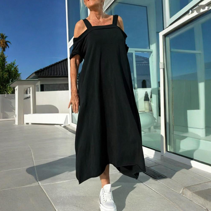 Basia - Losvallende off-shoulder zomerjurk voor dames