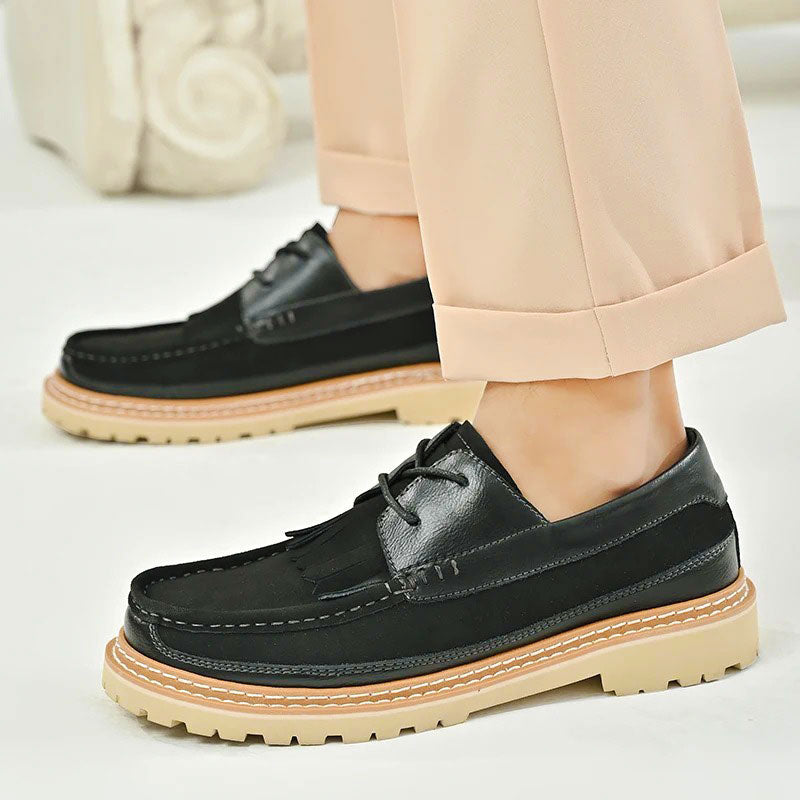 Halston | Suède loafers
