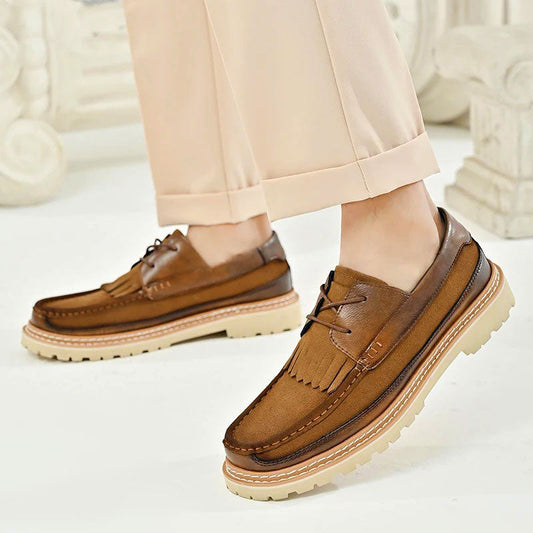 Halston | Suède loafers