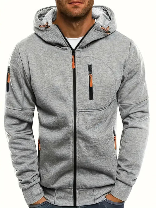 Sherman  - Heren outdoor jas met rits
