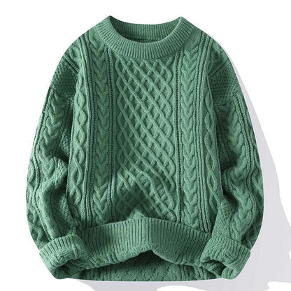 Casey - Cosy gebreide kabeltrui unisex