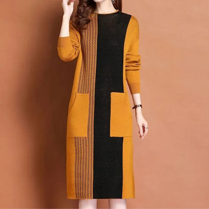 Ilona | Gebreide mini-jurk