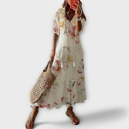 Alexi - Comfortabele losse maxi-jurk