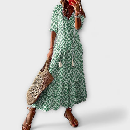 Alexi - Comfortabele losse maxi-jurk