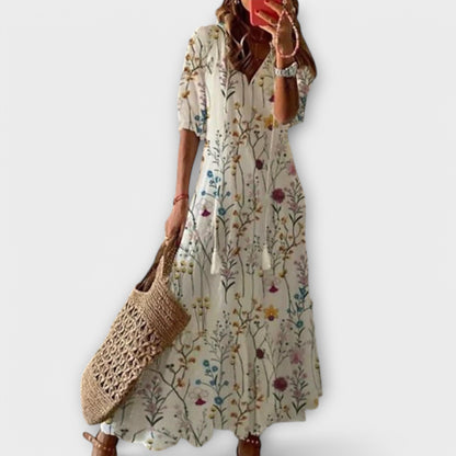 Alexi - Comfortabele losse maxi-jurk